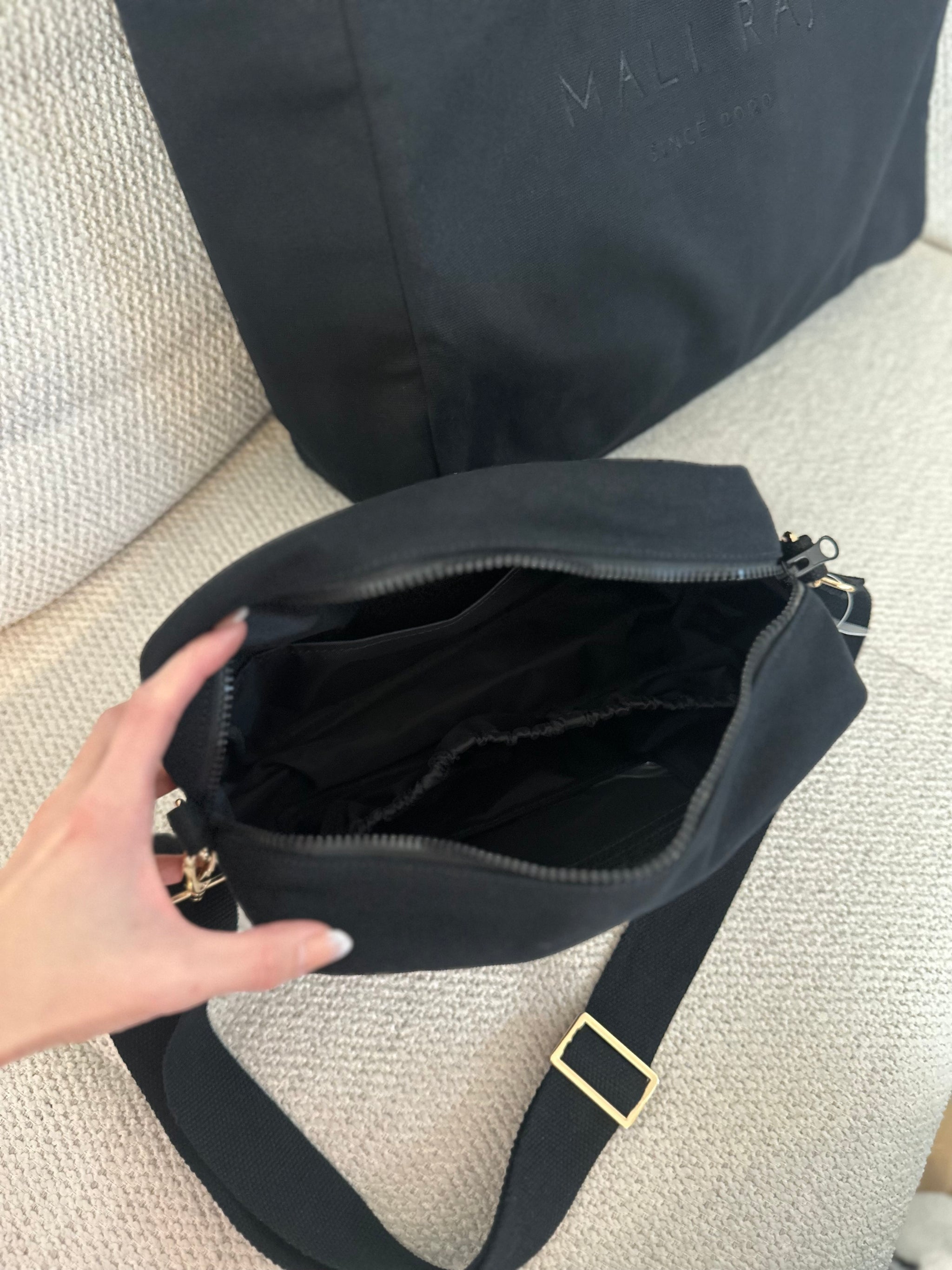 FAMILY BAG DIAPER POUCH BLACK（単品） – MALI RAJ