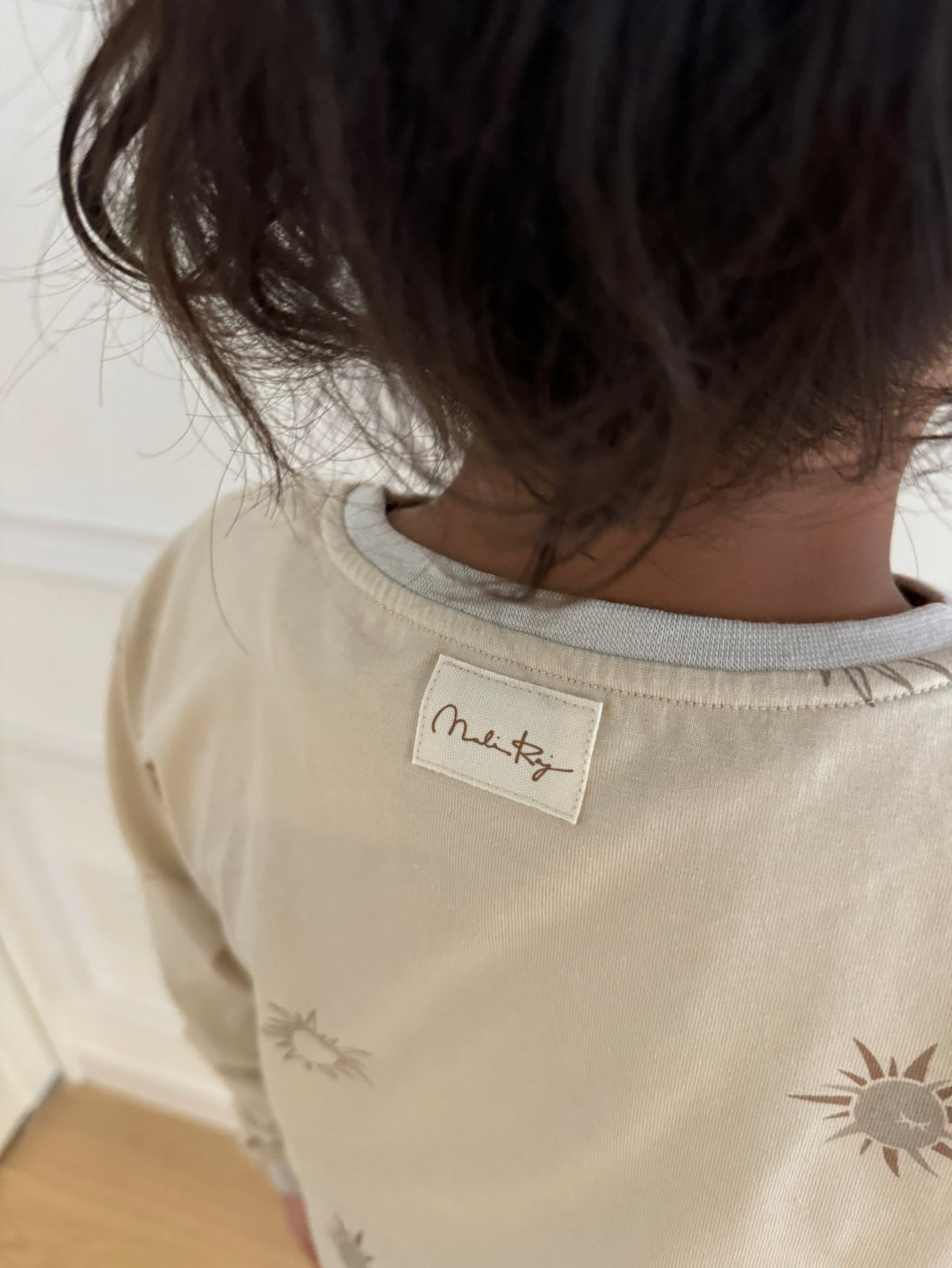 ORGANIC COTTON ORIGINAL SUN SET UP KIDS - BEIGE – MALI RAJ