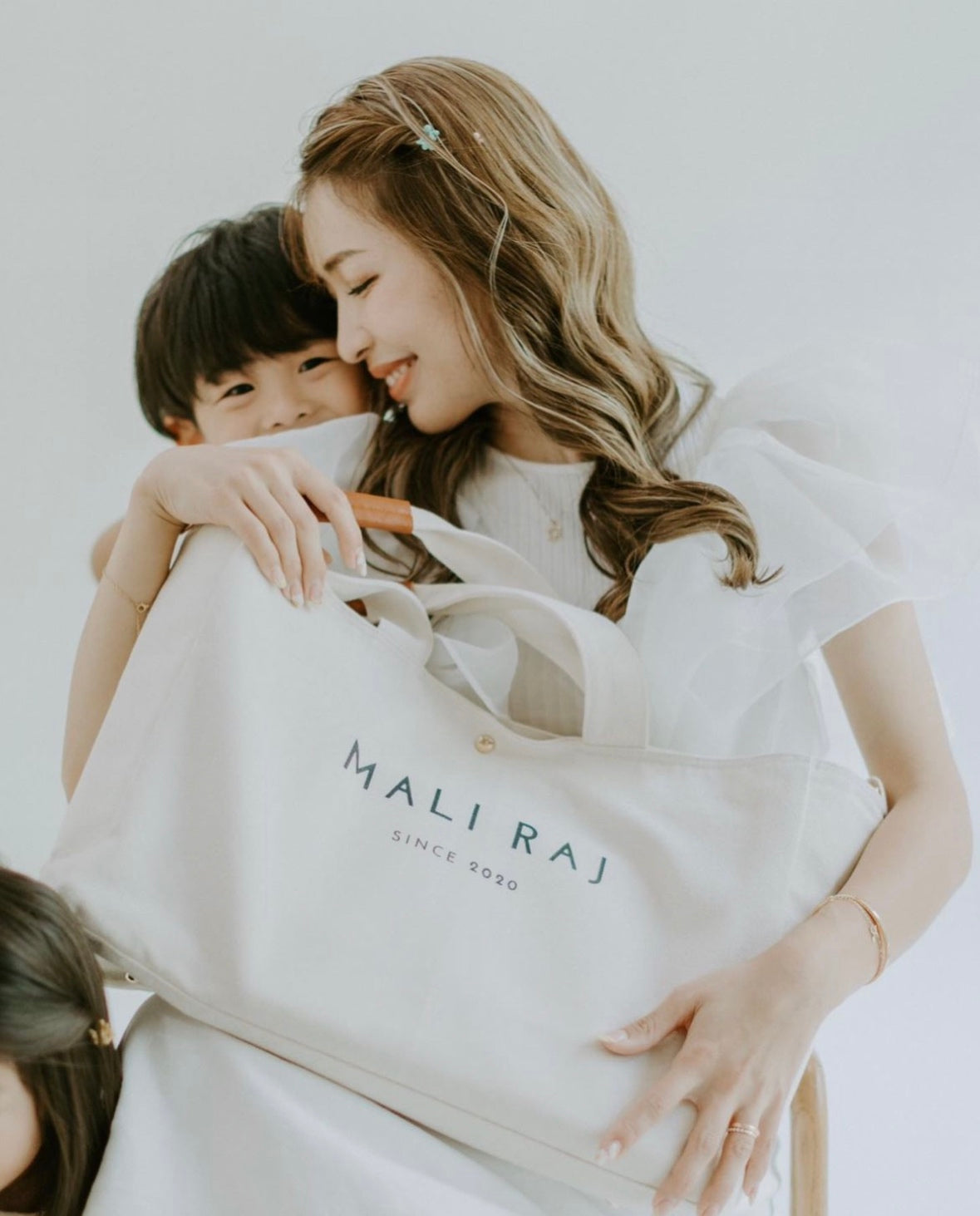 MALIRAJ FAMILYBAG マリライ ファミリーバッグ マザーズバッグ FAMILY BAG SPECIAL SET IVORY – MALI RAJ